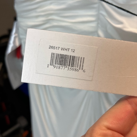 Mac Duggal 26517 Foldover Off-the-Shoulder Slit Gown - Picture 11 of 12